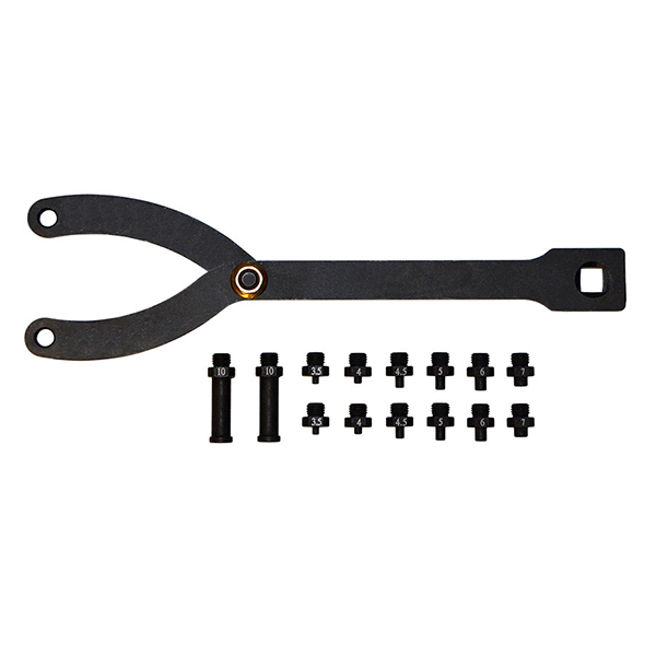Adjustable Pin Spanner Wrench
