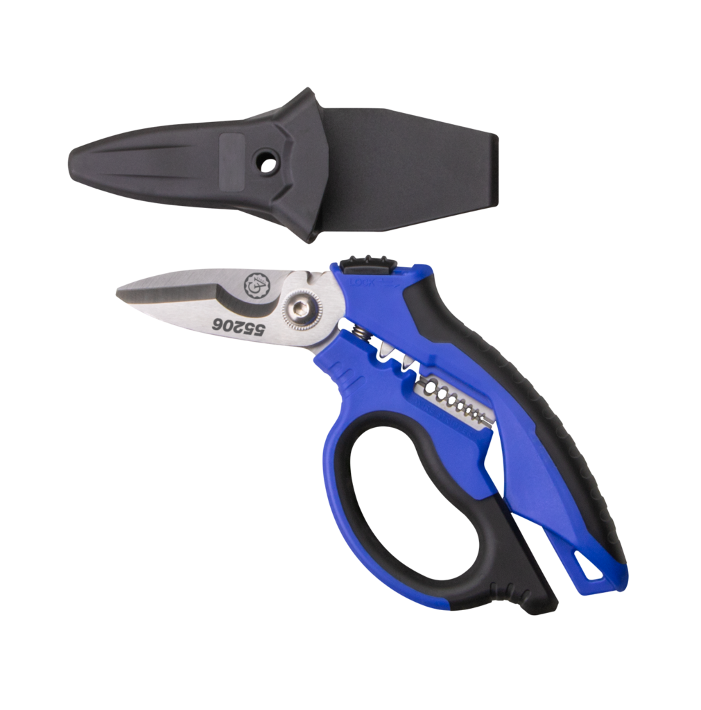 8″ Angled Electrician Scissors - Cal-Van Tools